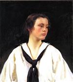 Joseph DeCamp - paintings - Sally
