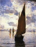 Joseph DeCamp  - Bilder Gemälde - Venice