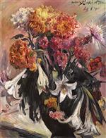 Lovis Corinth - Bilder Gemälde - Chrysanthemums and Lilies