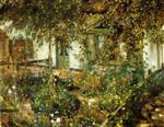 Lovis Corinth - Bilder Gemälde - Farmyard in Bloom