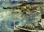 Lovis Corinth  - Bilder Gemälde - Lake Lucerne, Morning