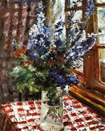 Lovis Corinth  - Bilder Gemälde - Larkspur