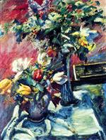 Lovis Corinth  - Bilder Gemälde - Lilac and Tulips