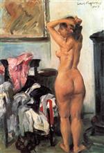 Lovis Corinth  - Bilder Gemälde - Modellpause