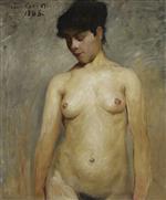 Lovis Corinth  - Bilder Gemälde - Nude Girl