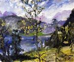 Lovis Corinth  - Bilder Gemälde - October Show at the Walchensee