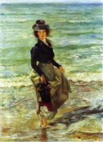 Lovis Corinth  - Bilder Gemälde - Paddel-Petermannchen