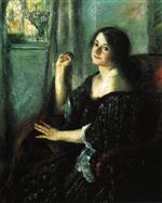 Lovis Corinth  - Bilder Gemälde - Portrait of Charlotte Berend