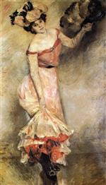 Lovis Corinth  - Bilder Gemälde - Portrait of Elly