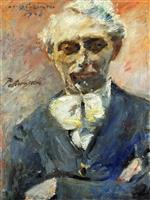 Lovis Corinth  - Bilder Gemälde - Portrait of the Painter Leonid Pasternak