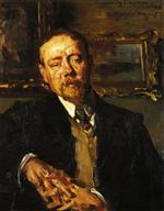 Lovis Corinth  - Bilder Gemälde - Portrait of the Painter Paul EugÃ¨ne Gorge