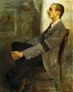 Lovis Corinth  - Bilder Gemälde - Portrait of the Painter Walter Leistikow