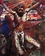 Lovis Corinth  - Bilder Gemälde - Red Christ