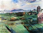 Lovis Corinth  - Bilder Gemälde - Roman Landscape 