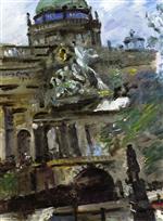 Lovis Corinth  - Bilder Gemälde - Schlossfreiheit, Berlin