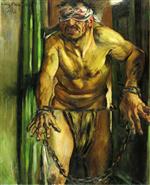 Lovis Corinth  - Bilder Gemälde - The Blinded Samson