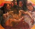 Lovis Corinth  - Bilder Gemälde - The Deposition