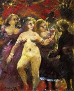 Lovis Corinth  - Bilder Gemälde - The Fair Imperia