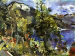 Lovis Corinth  - Bilder Gemälde - The Jochberg and the Walchensee