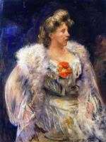 Lovis Corinth  - Bilder Gemälde - The Singer Frieda Halbe