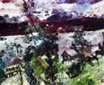 Lovis Corinth  - Bilder Gemälde - The Walchensee, New Snow