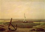Caspar David Friedrich - Bilder Gemälde - Evening