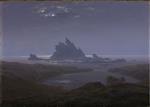 Caspar David Friedrich  - Bilder Gemälde - Reefs by the Seashore