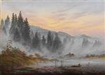Caspar David Friedrich  - Bilder Gemälde - The Morning