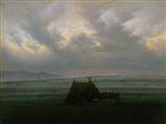 Caspar David Friedrich  - Bilder Gemälde - Waft of Mist