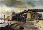 Johan Barthold Jongkind  - Bilder Gemälde - Le Pont de l'Estacade
