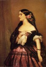 Franz Xavier Winterhalter - Bilder Gemälde - Adelina Patti