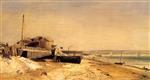 Johan Barthold Jongkind  - Bilder Gemälde - Sainte-Adresse