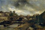 Johan Barthold Jongkind  - Bilder Gemälde - The Pont Neuf
