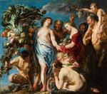 Jacob Jordaens - Bilder Gemälde - An Allegory of Fruitfulness