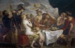 Jacob Jordaens - Bilder Gemälde - Die Hochzeit von Peleus und Thetis