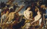 Jacob Jordaens - Bilder Gemälde - Meleager and Atalanta