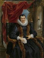 Jacob Jordaens  - Bilder Gemälde - Portrait of Magdalena de Cuyper