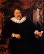 Jacob Jordaens  - Bilder Gemälde - Portrait of Mr. Weerts