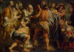 Jacob Jordaens  - Bilder Gemälde - Saints Paul and Barnabas in Lystra