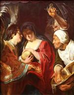 Jacob Jordaens  - Bilder Gemälde - Temptation of St. Mary Magdalene