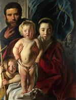 Bild:The Holy Family with St. John the Baptist