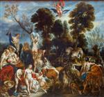 Jacob Jordaens  - Bilder Gemälde - The Rape of Europa
