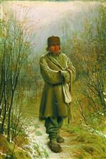 Iwan Nikolajewitsch Kramskoi - Bilder Gemälde - Contemplation