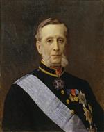 Iwan Nikolajewitsch Kramskoi - Bilder Gemälde - Portrait of Count Piotr Valuyev