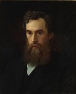 Iwan Nikolajewitsch Kramskoi  - Bilder Gemälde - Portrait of Pavel Tretyakov