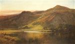 Benjamin Williams Leader - Bilder Gemälde - A Summer Evening, Derwentwater