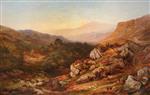 Benjamin Williams Leader - Bilder Gemälde - An Autumn Evening in the Valley of the Lledr