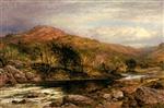 Benjamin Williams Leader  - Bilder Gemälde - Autumn in North Wales