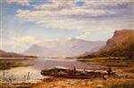 Benjamin Williams Leader  - Bilder Gemälde - Derwentwater from Ladore