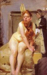 Anders Zorn - paintings - I Ateljen